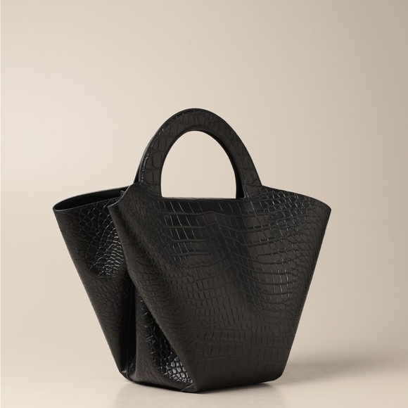 Bottega Doll Bag Black Large - Picture 4 of 6